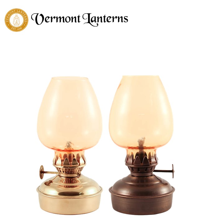 Vermont Lanterns オイルランプ アンバーグラス ミニ 5.7インチ
